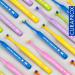 Curaprox CS 708 Implant Toothbrush - 7 Tuft Fine Curen Bristles for Braces Prostheses & Implants - Blue & Yellow - Buy Online on GoSupps.com