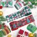 Christmas Ribbon Wired 2.5 Inch x 25Yards(5 Roll x 5 Yards) Grinchs Ribbon for Wreaths Bows DIY Christmas Ribbon with Wire for Gift Wrapping Crafts DIY Grinchs Christmas Decorations Holiday Decor - Buy Online on GoSupps.com