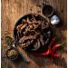Peri Peri Sliced Biltong 1 x 50g (50g) Natural Spicy Beef Biltong by The Biltong Company High in Protein & Keto Diet-Approved Lean Biltong Spiced Meat Snack Like Jerky - Buy Online on GoSupps.com