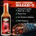 WASABI-O Combo Set: Original & Red Chili Sauce - Perfect Match for Seafood, Meats, and Vegetarian Dishes - Buy Online on GoSupps.com