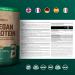BiotechUSA Vegan Protein Shake - 2kg Rice & Pea Base with Superfoods | Gluten Sugar & Lactose-Free | Hazelnut Flavor - Buy Online on GoSupps.com