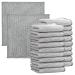 Wire Dishwashing Rags for Wet and Dry 15 Pcs Non Scratch Wire Dishcloth Multipurpose Wires Dishwashing Rag Dish Washing Cloths for Dishes Sinks