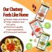 Chutney de datte et tamarin indienne 300g - Buy Online on GoSupps.com