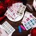140 Pcs Full Wrap Nail Stickers - Gradient, Glitter Self Adhesive DIY Art Decals for Easter July 4th - Includes 2 Nail Files (Classic Style) - Buy Online on GoSupps.com