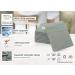 Zollner 10 Set Washing Gloves - Hotel Quality Light Gray Washcloths (16x21 cm) - Strong Soft & Washable Up to 60 C - Convenient Hanger Included - Buy Online on GoSupps.com