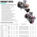 Okuma Cold Water Linecounter Trolling Reel Cw-303d: 420 Yds-20lb - Buy Online on GoSupps.com