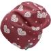 Buy Sterntaler Baby Girls Beanie - Slouch Hat with Heart Design Cotton Fleece Lining in Blackberry Pink - Perfect for Kids - Buy Online on GoSupps.com