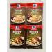 Gluten Free Gravy Mix Bundle: Contains 2 McCormick Gluten Free Turkey Gravy Mixes and 2 McCormick Gluten Free Brown Gravy Mixes 0.88 Ounce (Pack of 4)