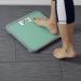 Taylor Digital Glass Bathroom Scale - 500 lb Capacity, Large Display, Sea Foam Green - Buy Online on GoSupps.com