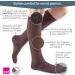 Buy Mediven Women s Vitality Calf High Stockings 30-40 mmHg - Closed Toe Ebony 3 Petite | International Shipping Available - Buy Online on GoSupps.com