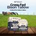All Natural Beef Tallow Salve - Moisturizing Balm for Eczema & Dry Skin - Grass Fed Tallow & Honey - Made in USA - Buy Online on GoSupps.com