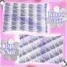 Self Adhesive Eyelash Clusters | Natural Glue-Free Lash Extensions - C Curl Wispy 9-12MM | Easy Lash Kit - Buy Online on GoSupps.com