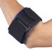 OTC Forearm Band Compression Strap for Tennis Elbow with Therapeutic Gel Pad Insert Black