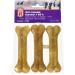 Dogit White Natural Beef Hide Chew Stick (7-8mm X 12.5cm 100 Pack) + Dogit Pressed Rawhide Knuckle Bone (Medium 12.5cm 50-55g 3-Pack) 1 Count (Pack of 100) Chew Stick+ Rawhide Knuckle Bone - Buy Online on GoSupps.com