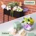 Premium Dry Floral Foam Blocks - 6pk Styrofoam for Flower Arrangements & Crafts - Buy Online on GoSupps.com