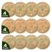 PUREDERM Vegan Facial Sheet Masks (Trio 12 set) - Aloe  Tea Tree  Vitamin - Face Masks Skincare for Dry  Dehydrated and Dull Skin - Hydrating Face Masks  Moisturizing  Brightening and Soothing  Beauty Mask for All Skin T...