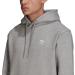 adidas Originals Men's Trefoil Essentials Hoodie - Medium Grey Heather - Buy Online on GoSupps.com