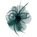 Ladies Large Feather Aliceband / Clip Fascinator Weddings Races Royal Ascot Hair Piece Womens Hat (Green) - Buy Online on GoSupps.com