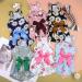 Pet Princess Dress Set - 6pc Dog Bowknot Floral Sundress with Lovely Bow for Small Pets - Medium Size Cute Puppy Summer Dress - Buy Online on GoSupps.com
