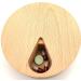 Fashciaga Wood Daily Weekly Pill Organizer & Storage Box (Beech) - Organize Vitamins, Medicines, Spices, Jewelry & More! - Buy Online on GoSupps.com