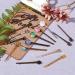 Shop Pandahall 50 Sets Hair Bobby Pins & Clips - 5 Colors DIY Glass Cabochons | International Shipping Available - Buy Online on GoSupps.com