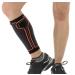 Calf Compression Sleeve by Kunto Fitness | Improve Blood Circulation & Reduce Leg Swelling | Large Multicolour - Shin Splints Relief - Buy Online on GoSupps.com
