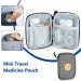 CURMIO Lockable Medicine Storage Bag with Portable Zippered Pouches - Gray | For First Aid Kits and Travel - Patent Pending - Buy Online on GoSupps.com