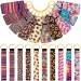20 Pieces Chapstick Holder Keychain Lipstick Holder Lip Balm Holster Pouch and Wristlet Lanyard with Keychain Gold Ring