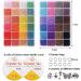 QUEFE Glass Seed Beads Bracelet Making Kit - 44000pcs 2mm 12/0, 48 Colors Craft Beads for Jewelry Making with Storage Boxes, Charms, Jump Rings, and Elastic Cord - Buy Online on GoSupps.com