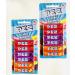 Candy refils 12 refills (4 x Grape 4 x Cherry 4 x Orange) 98gr