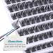 Colored Eyelash Extension Clusters 120 Pcs | CC Curl 8-16mm | 3 Colors | Wispy Volume Individual Lashes | DIY Eyelash Extensions - Buy Online on GoSupps.com