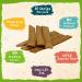 Benevo Vegan Dog Chews. Low fat Rumble Strips ideal training treats or rewards. Cold pressed jerky style chews soft enough to tear. Non-GM vegetarian hypoallergenic. Approx 20 chews per pack 180g 180 g (Pack of 1) - Buy Online on GoSupps.com