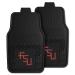 FANMATS 8910 Florida State Seminoles 2-Piece Heavy Duty Vinyl Car Mat Set, Front Row Floor Mats, All Weather Protection, Universal Fit, Deep Resevoir Design