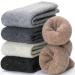 EbMore Women's Merino Wool Hiking Socks - 5 Pairs Thick Thermal Winter Socks - Buy Online on GoSupps.com