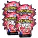 Striking Popping Candy Strip Strawberry Flavour 15g (Pack of 4)