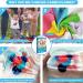 Carbcolords DTF Transfer Film - 60 Sheets A4 PET Clear PreTreat Heat Transfer Paper for T-Shirts - 60 PCS - Buy Online on GoSupps.com