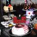 Gyufise 1Pc Horror Happy Birthday Cake Topper Glitter Horror Classic Halloween Birthday Cake Decoration for Bloody Horror Movie Halloween Theme Birthday Party Supplies Multi 2 - Buy Online on GoSupps.com
