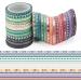 NANYNNU Cute 48 Rolls Washi Tape Set - Foil Gold Thin Decorative Masking Tapes 3MM Wide - Ideal for DIY Crafts, Scrapbooking, Gift Wrapping - Planner Tape Set - Buy Online on GoSupps.com