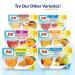 Dole Mixed Fruit in Cherry Gel 4 Count (Pack of 6) - Gluten Free & No Sugar Added Healthy Snack - Buy Online on GoSupps.com