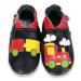 SHADOW DANCE UK Baby Shoes Toddler Shoes with Soft Sole Baby Boy Shoes - Baby Girl Shoes New Born Leather Kids Winter Booties 19 Chuchutrain 6-12 Months