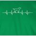 Shirtracer Women's Shirt - Heartbeat Dog 05 Green | Perfect Gift for Dog Owners - International Shipping Available - Buy Online on GoSupps.com
