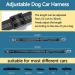 Decyam Dog Seat Belt for Car - Adjustable Elastic Bungee Harness for Small, Medium, and Large Dogs - 360 Swivel Attachment - Durable and Strong - Black - Buy Online on GoSupps.com