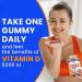 Vitamin D Gummies 5000 IU for Adults & Kids - Chewable D3 Supplement 2 Month Supply - Tasty 60ct Pack - Men & Women - Buy Online on GoSupps.com