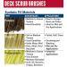 Weiler 44026 Heavy Duty Deck Scrub Brush - Natural Palmyra Bristles - Ideal for Wooden Decks, Concrete Patios, Rough Surfaces - 10 Size - Buy Online on GoSupps.com