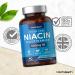 Vitamin B3 Niacin 500mg | 90 Vegan Capsules | Flush Free Nicotinamide Supplement | No Artificial Preservatives | by Horbaach - Buy Online on GoSupps.com