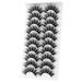 Shop 6D Fluffy False Eyelashes | Dramatic 10 Long Faux Mink | Soft Thick Reusable Natural Volume Makeup - Buy Online on GoSupps.com