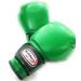 Woldorf USA Water Resistant Nylon Boxing Gloves Kickboxing Muay Thai Punching Bag Gloves Vinyl Green - Durable Boxing Gloves - Multi-Layered Foam Padding Offers Unbeatable Men Women Fight Gloves 16oz