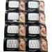 8 Pack Bollywood Tika Bindis Combo - Silver/Gold/Black/Multicolored Face Jewels - Buy Online on GoSupps.com