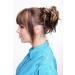 WIG ME UP Synthetic Hair Scrunchie Ponytail - Dark Blonde & Brown Streaked Hairpiece | XJ-7000-9H26 - Buy Online on GoSupps.com