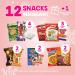 Midi Sweets Box with 13 Snacks | Global Treats & American Candy | Authentic Turkish Snackbox | Original Size Delights - Buy Online on GoSupps.com